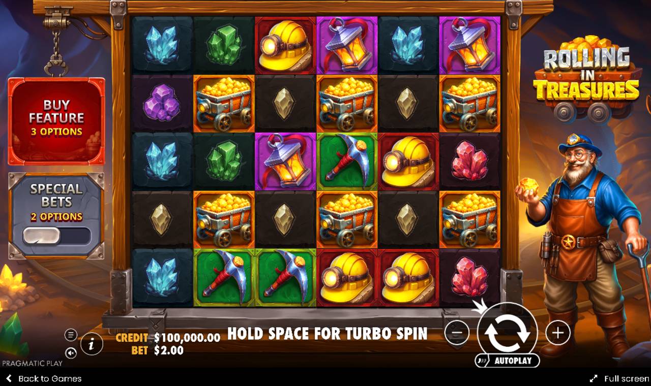Rolling In Treasures (Pragmatic Play) Image 2